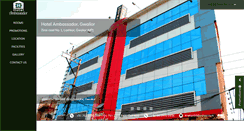 Desktop Screenshot of hotelambassadorgwalior.com